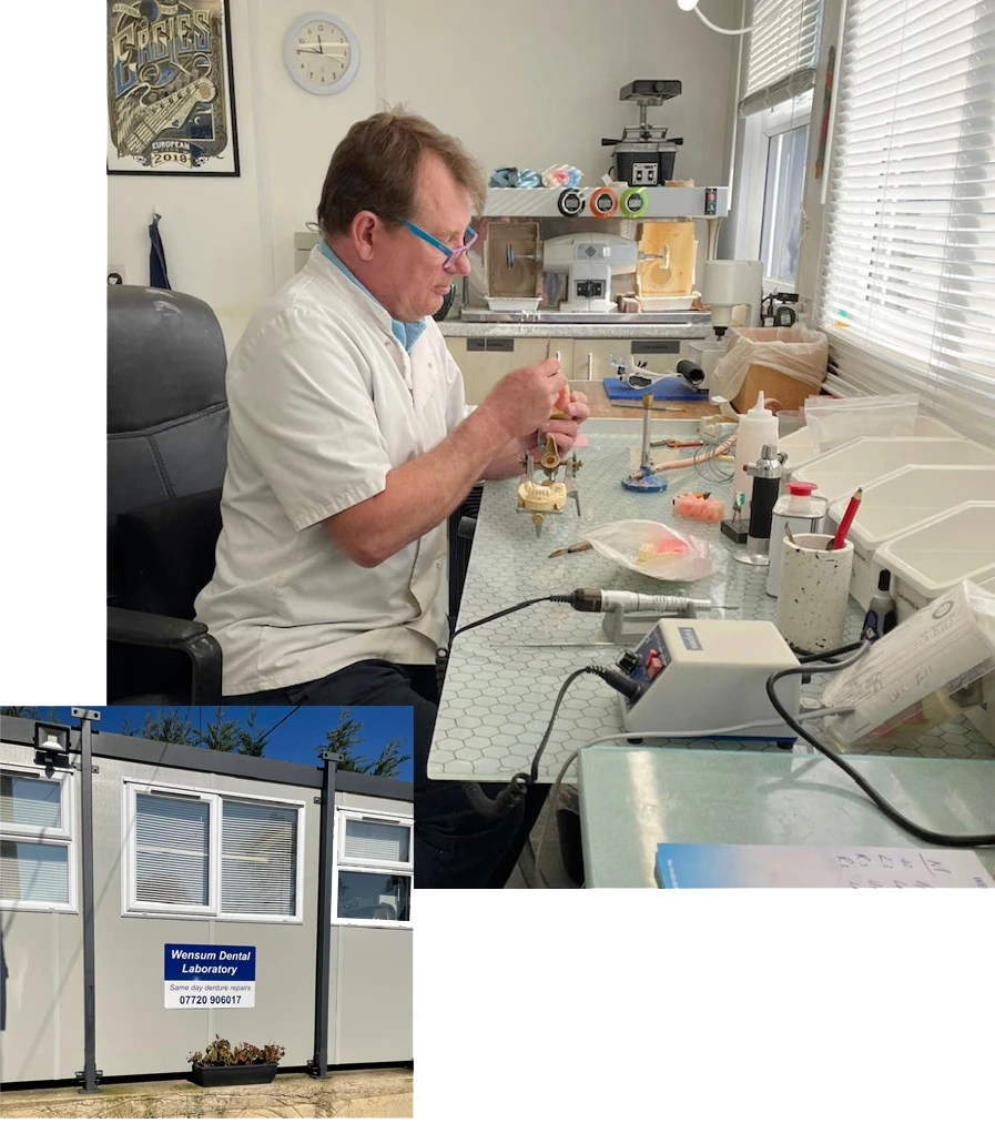 Dental laboratory surgery equipment